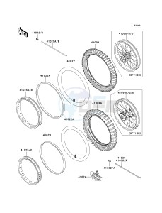 KX 85 A [KX85] (A1-A5) [KX85] drawing WHEELS_TIRES