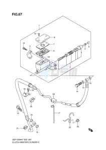 GSF-1250S ABS BANDIT EU drawing CLUTCH MASTER CYLINDER