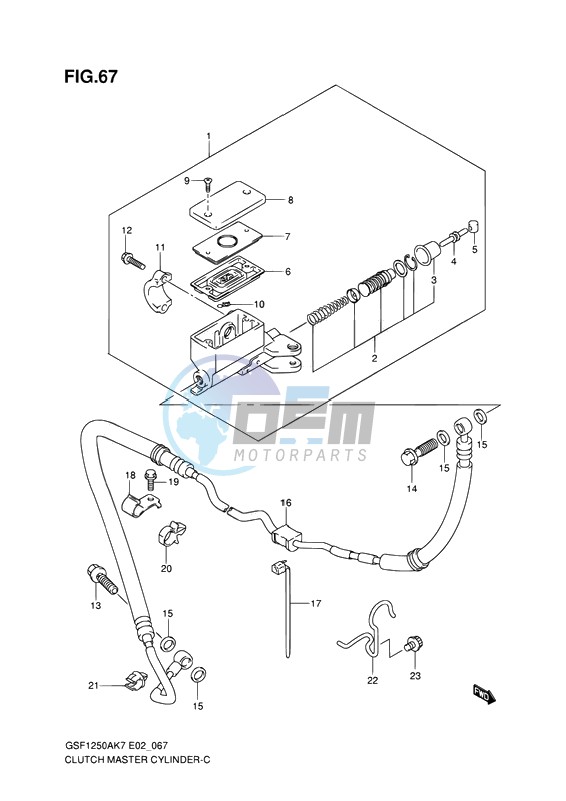 CLUTCH MASTER CYLINDER