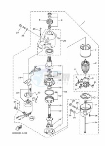 F100BETL drawing STARTER-MOTOR