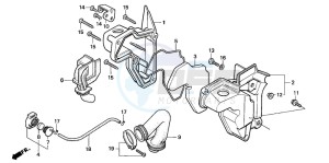 PK50 drawing AIR CLEANER