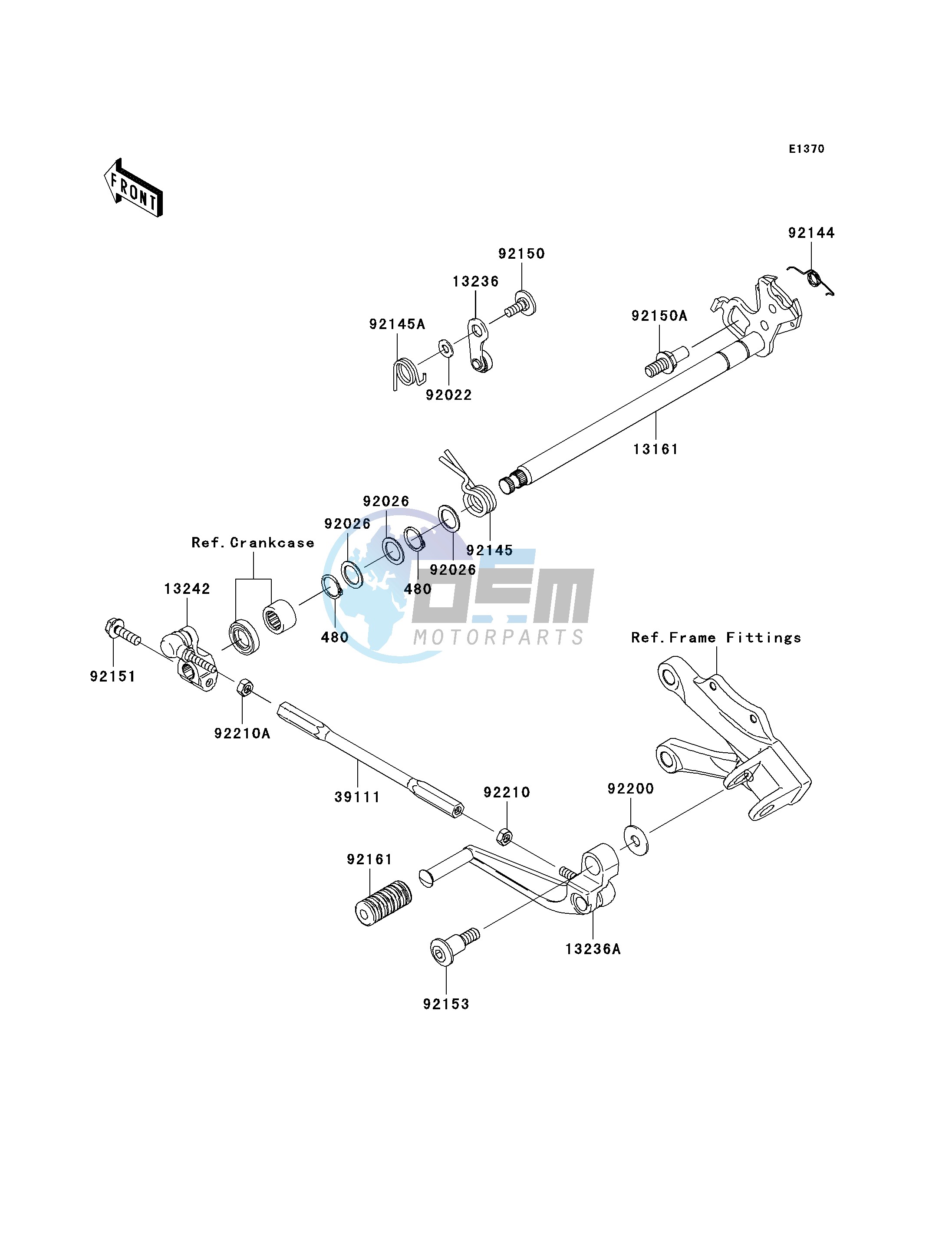 GEAR CHANGE MECHANISM