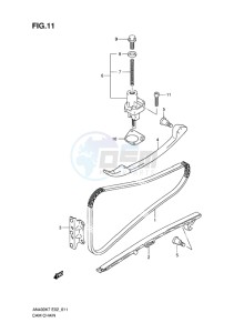 AN400 ABS BURGMAN EU-UK drawing CAM CHAIN