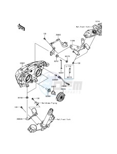 Z800 ABS ZR800BDS FR GB XX (EU ME A(FRICA) drawing Headlight(s)