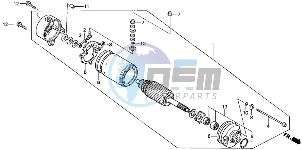 STARTING MOTOR