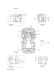 YFM450FWAD YFM450PE GRIZZLY 450 EPS (2LC2 2LC3 2LC4) drawing EMBLEM & LABEL 1