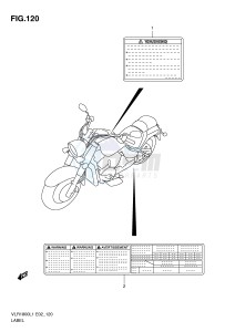 VLR1800 (E2) drawing LABEL (VLR1800L1 E24)