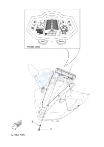 YZF-R125 R125 (5D7R 5D7R 5D7R) drawing METER