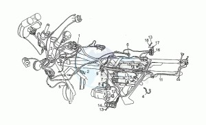 Strada 1000 drawing Electrical system