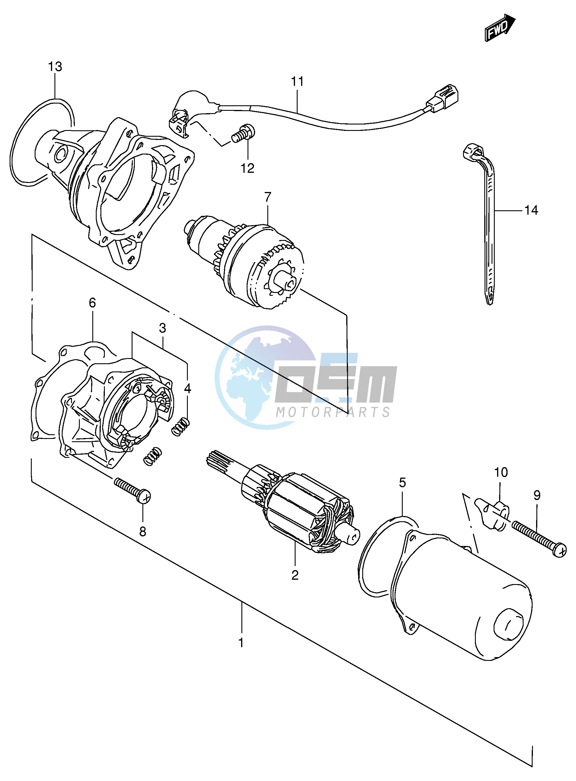 STARTING MOTOR