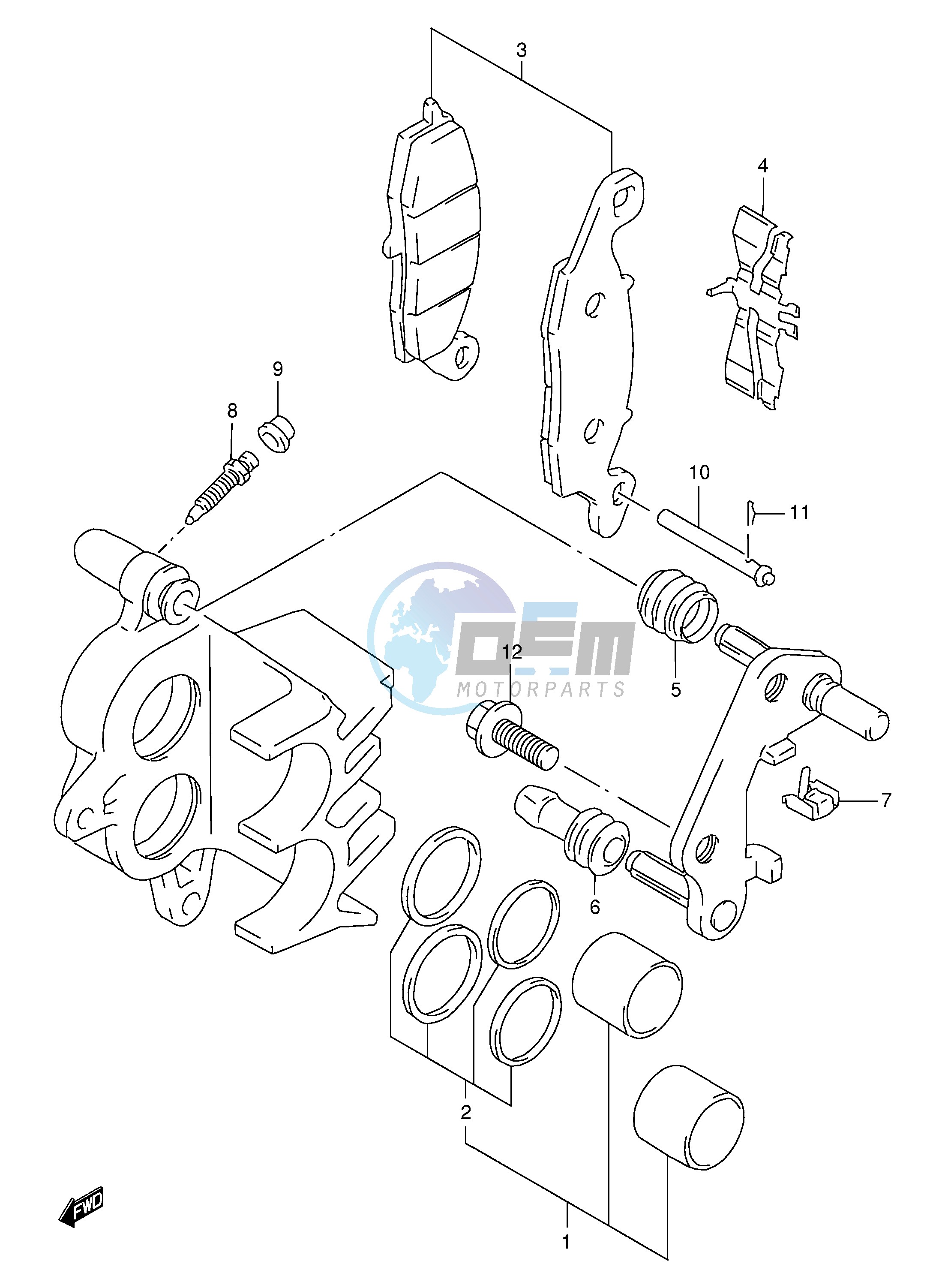 FRONT CALIPER