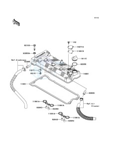 JET SKI ULTRA 260X JT1500E9F EU drawing Cylinder Head Cover