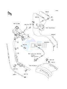 VN 2000 E [VULCAN 2000 CLASSIC] (6F-7F) E6F drawing CABLES