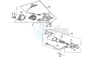 Quasar 50-100 drawing Flywheel-Syarter motor