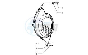 PX 150 E drawing Scroll cover-Engine protection