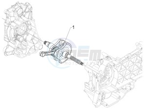 MP3 300 ie E4 LT BUSINESS - SPORT ABS (EMEA) drawing Crankshaft