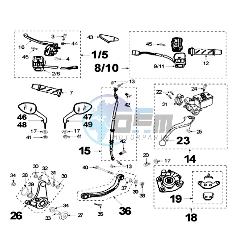 BRAKE CALIPER * HENG TONG*