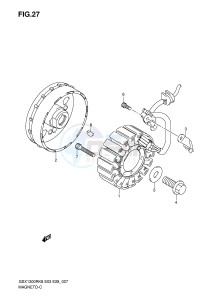 GSX1300R (E3-E28) Hayabusa drawing MAGNETO