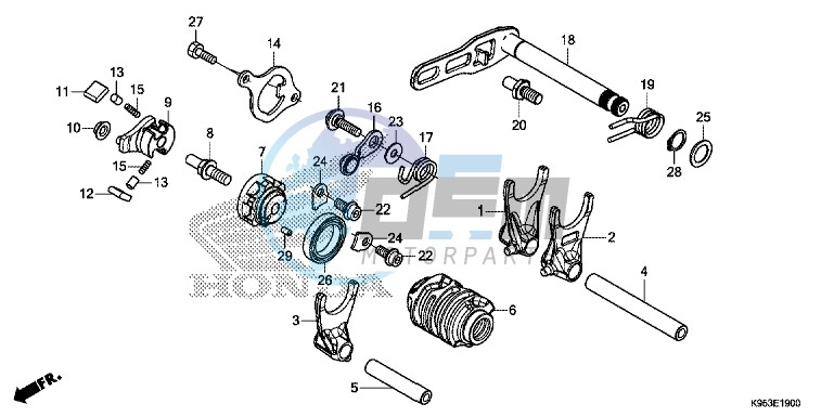 GEARSHIFT DRUM