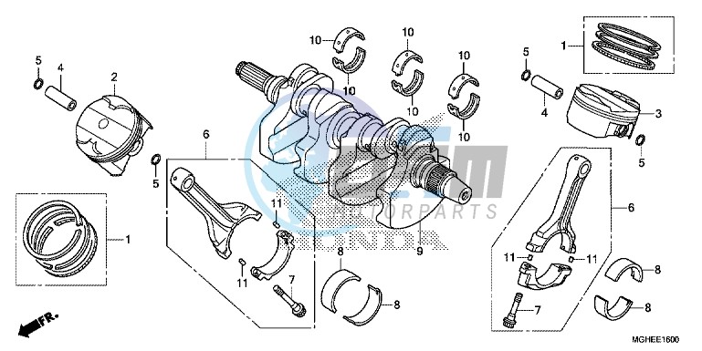 CRANKSHAFT/PISTON