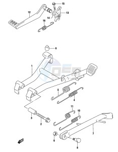 GS500 (P19) drawing STAND (MODEL K4)