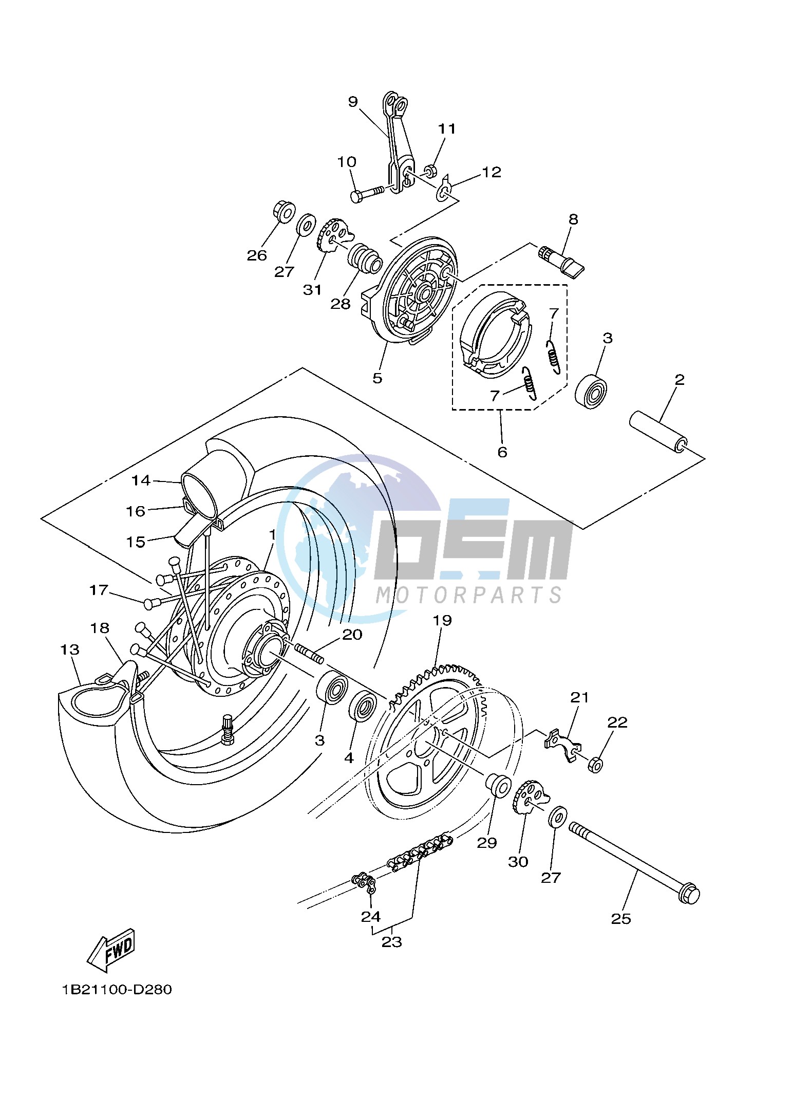 REAR WHEEL