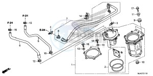 VT750C2SE Shadow - VT750C2S-E UK - (E) drawing FUEL PUMP (VT750CS/ C2B/ C2S/ C)