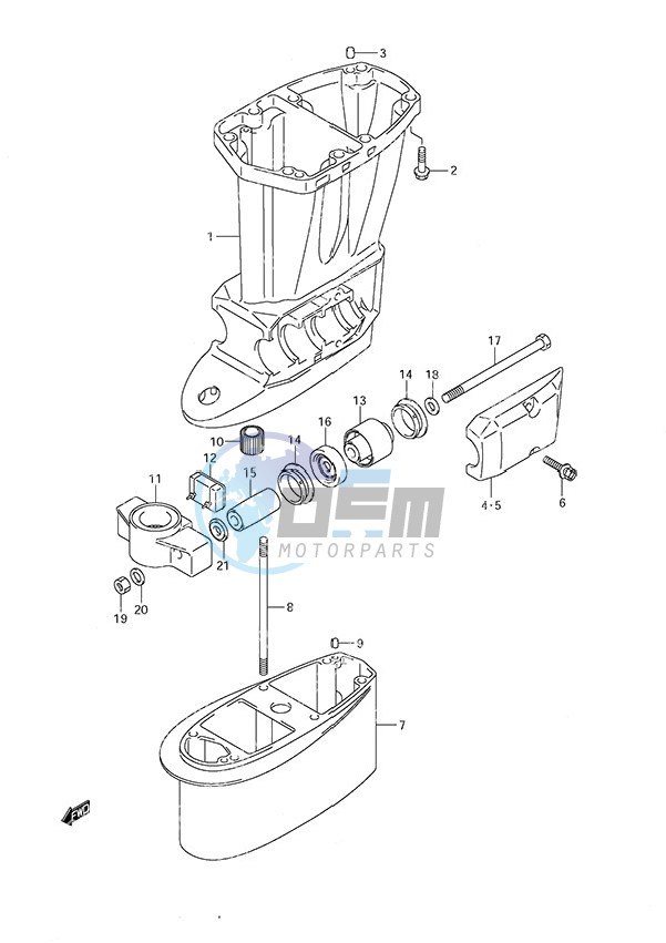 Drive Shaft Housing