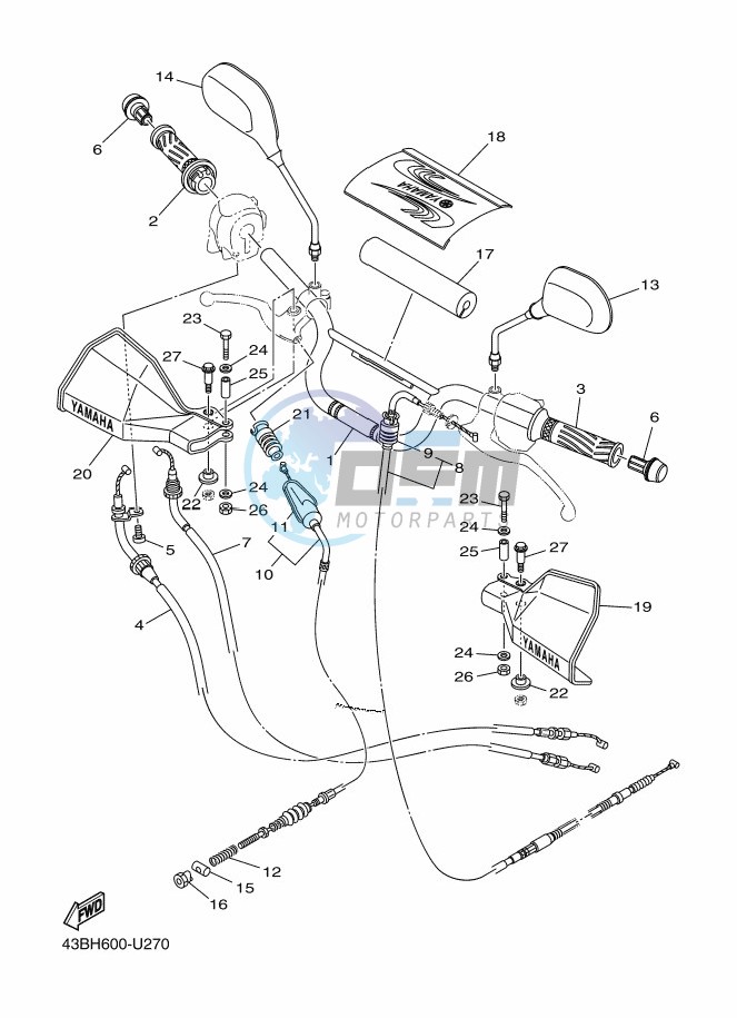 STEERING HANDLE & CABLE