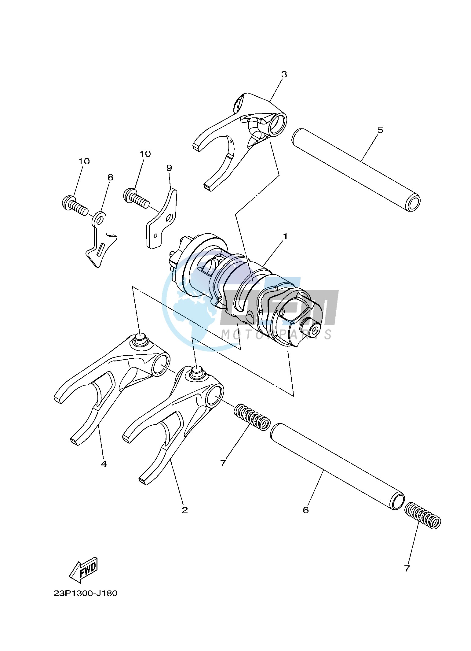 SHIFT CAM & FORK