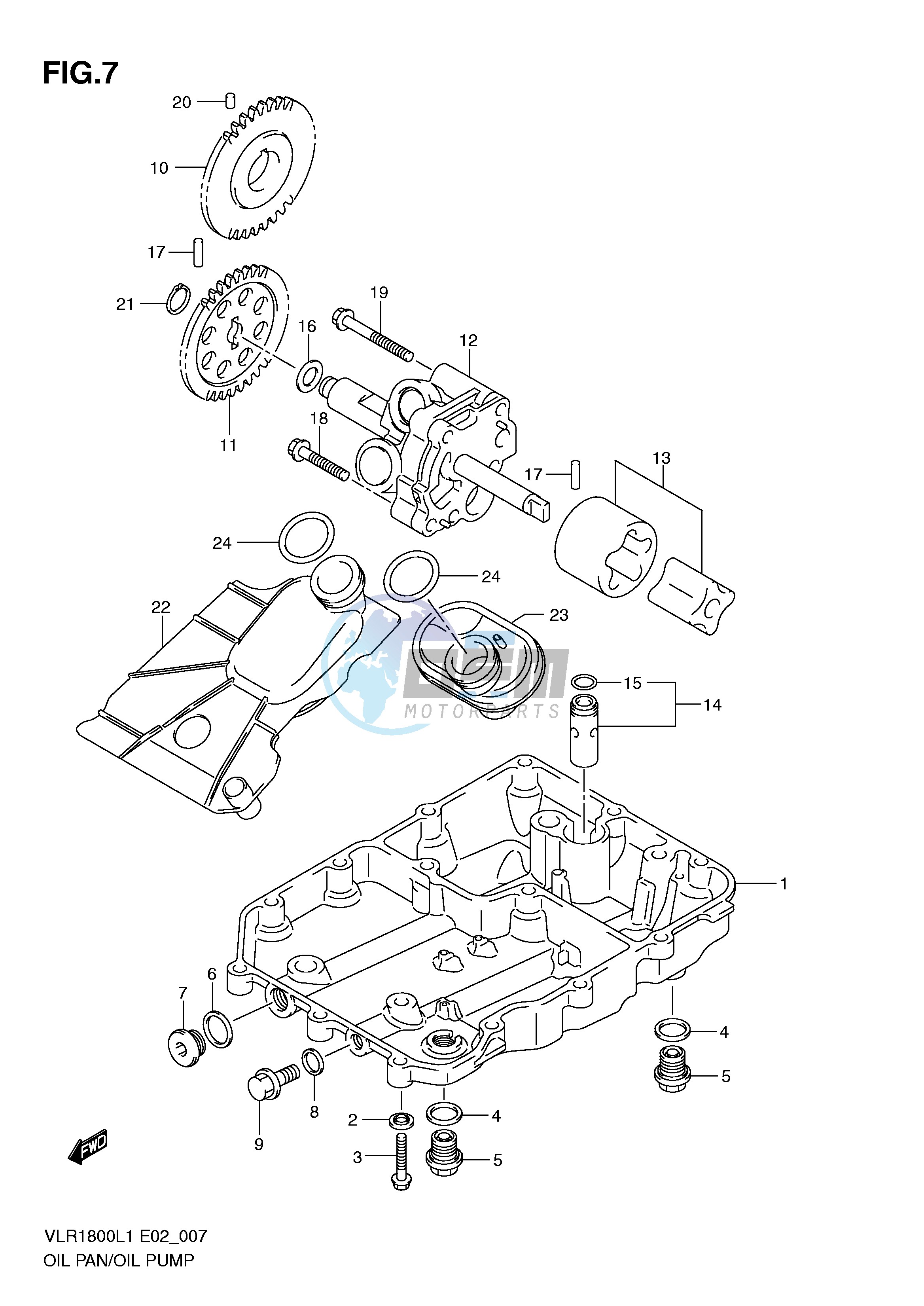 OIL PAN - OIL PUMP