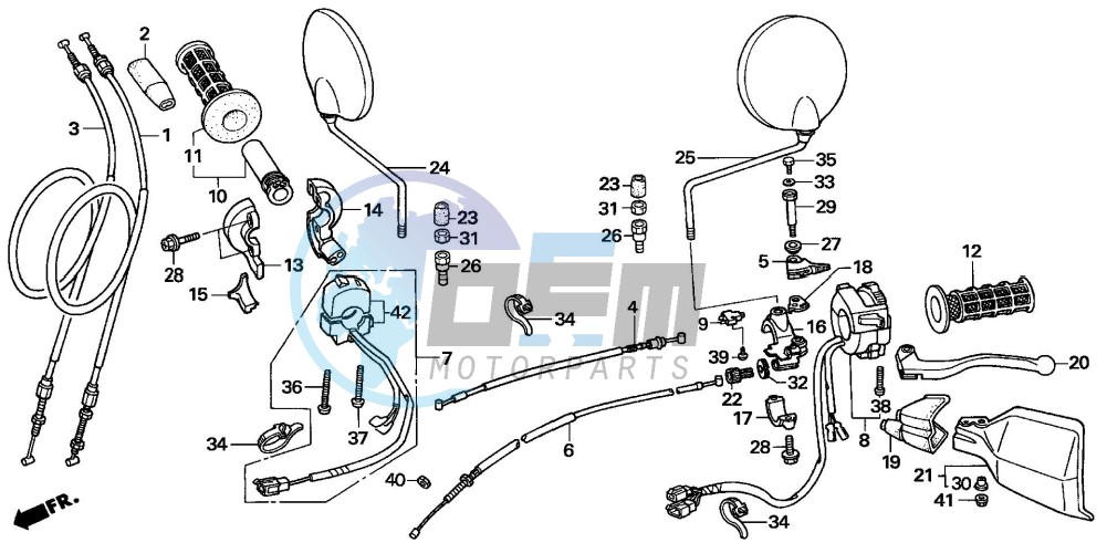 SWITCH/CABLE/LEVER