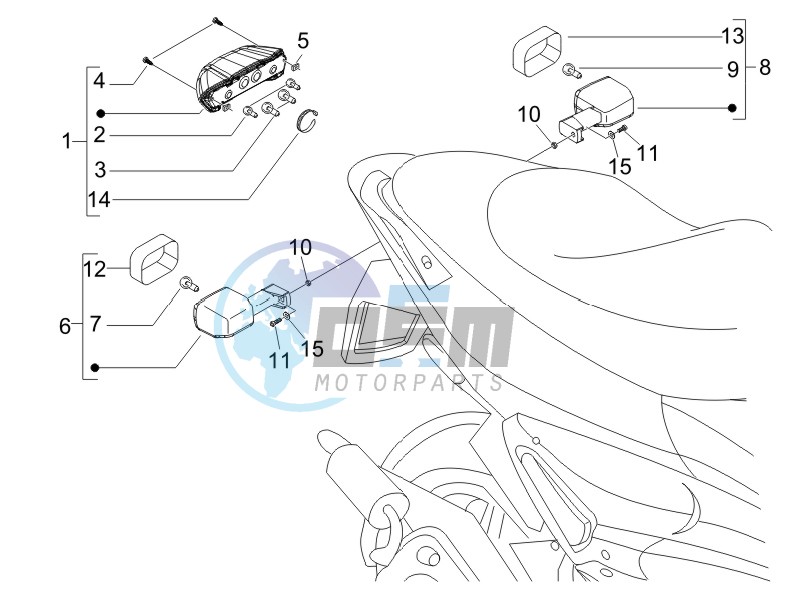 Tail light - Turn signal lamps