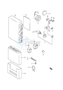 DF 40 drawing Engine Control Unit