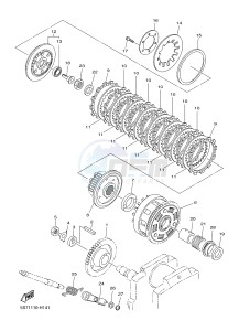 XVS950A (26P6) drawing CLUTCH