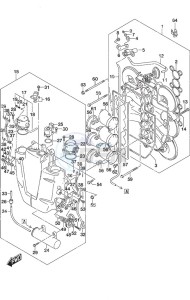 DF 250 drawing Throttle Body