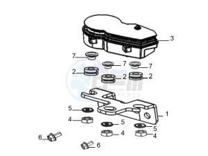 ETX 150 drawing Dashboard assembly