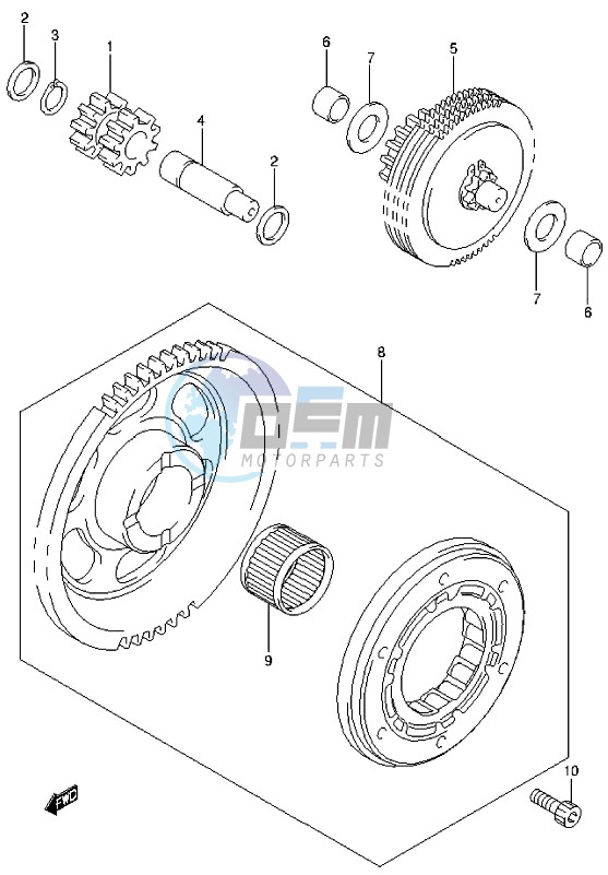 STARTER CLUTCH