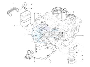 LX 150 4T ie USA drawing Anti-percolation system