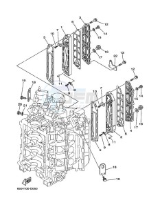 LF225TXRD drawing CYLINDER-AND-CRANKCASE-3