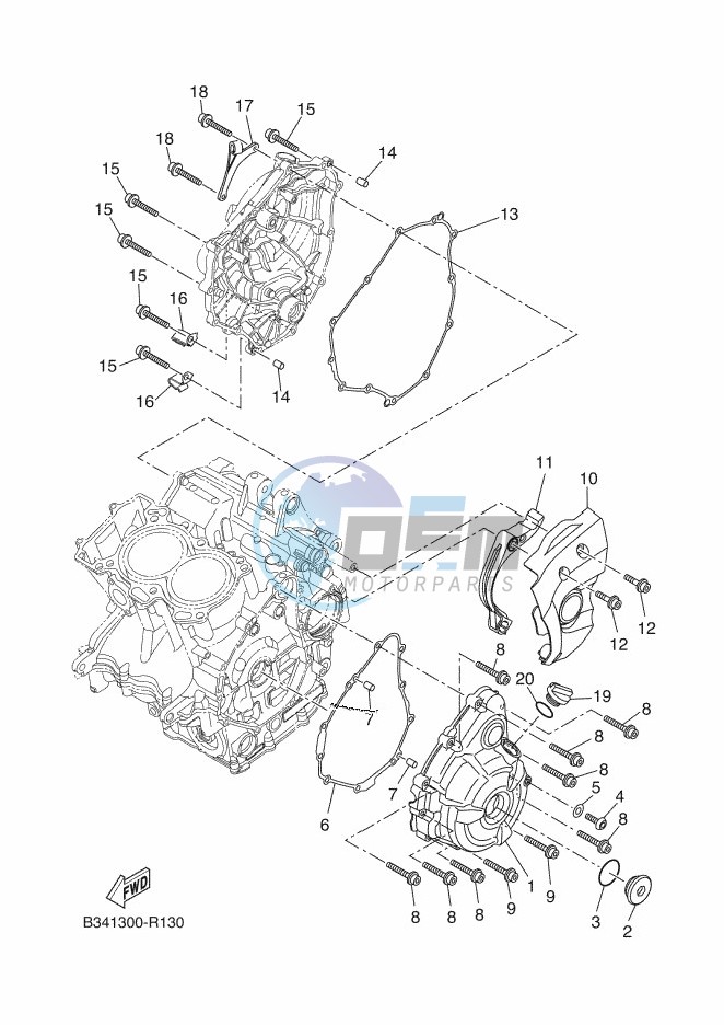 CRANKCASE COVER 1