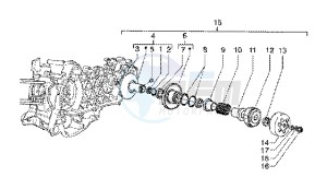 Beverly 200 (USA) USA drawing Driven pulley