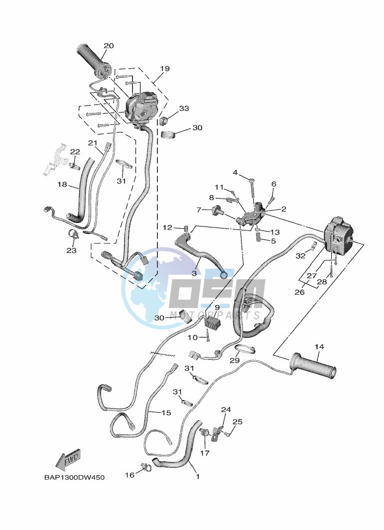 HANDLE SWITCH & LEVER