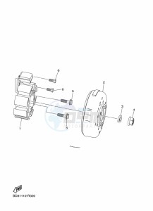 YFZ50 (BW4L) drawing GENERATOR