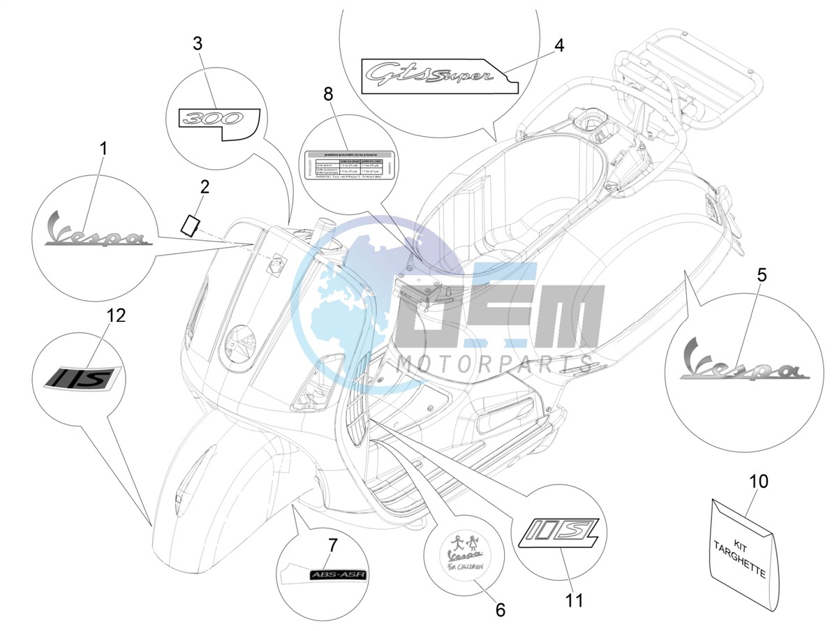 Plates - Emblems