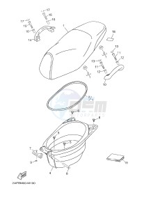 YN50 OVETTO (2APE) drawing SEAT