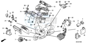 GL18009 Australia - (U) drawing CONTROL UNIT