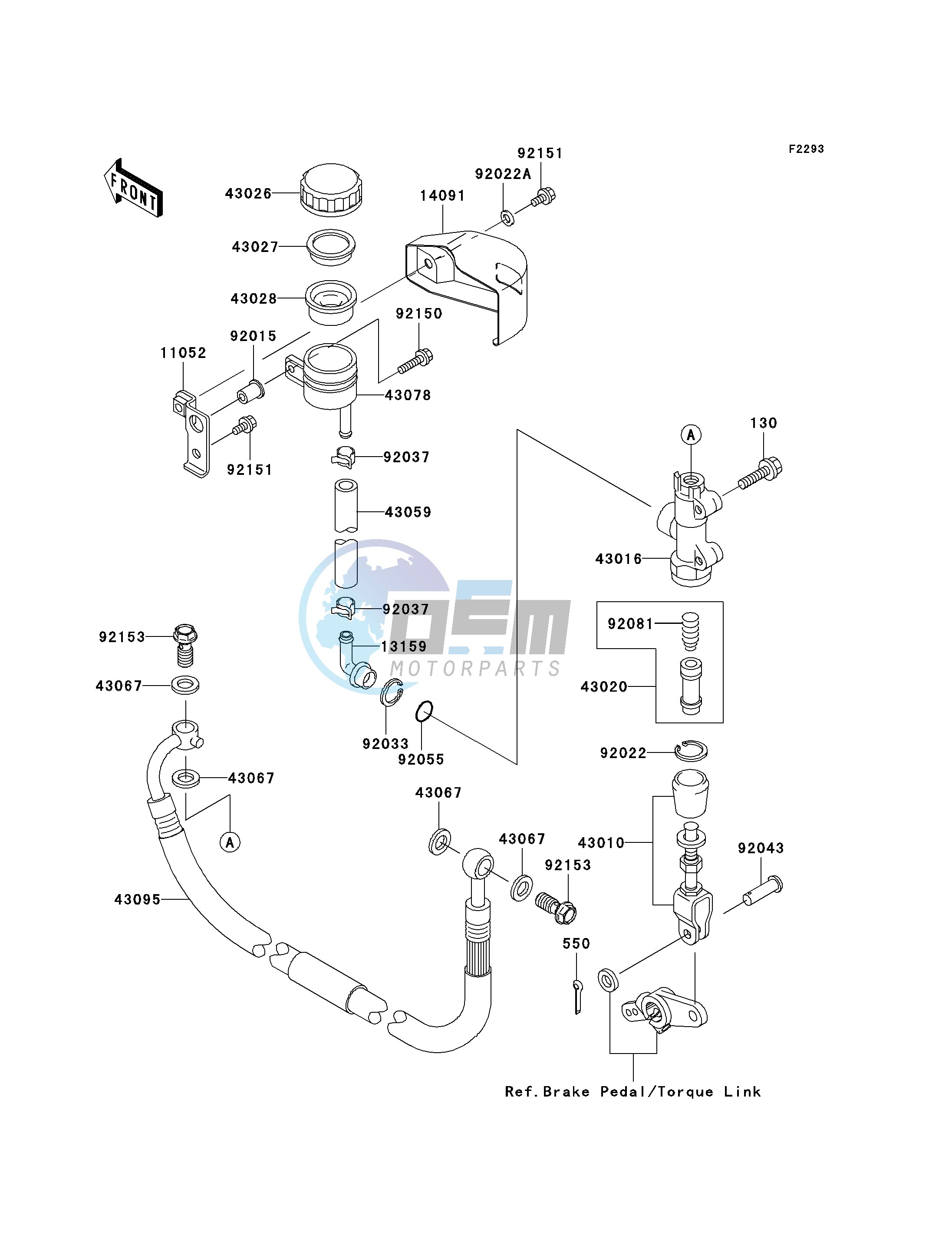 REAR MASTER CYLINDER