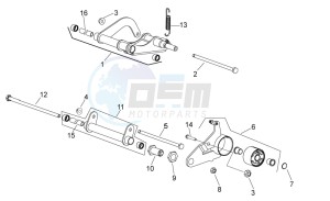 Scarabeo 250 Light e3 drawing Connecting rod