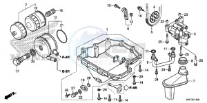 CBR1000S2 2ED - (2ED) drawing OIL PAN/OIL PUMP